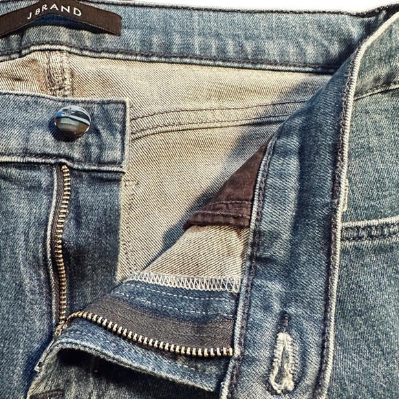 J Brand ‘Sadey’ Cropped Slim Jeans in “Solar Destruct” Size 27 - Picture 15 of 16